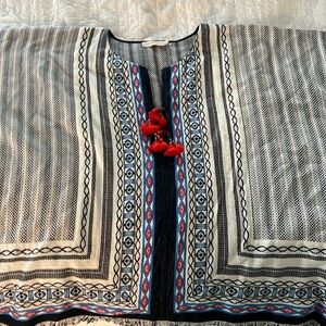 Tori Burch Poncho